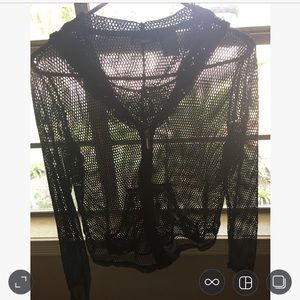 Catalina black mesh jacket size medium